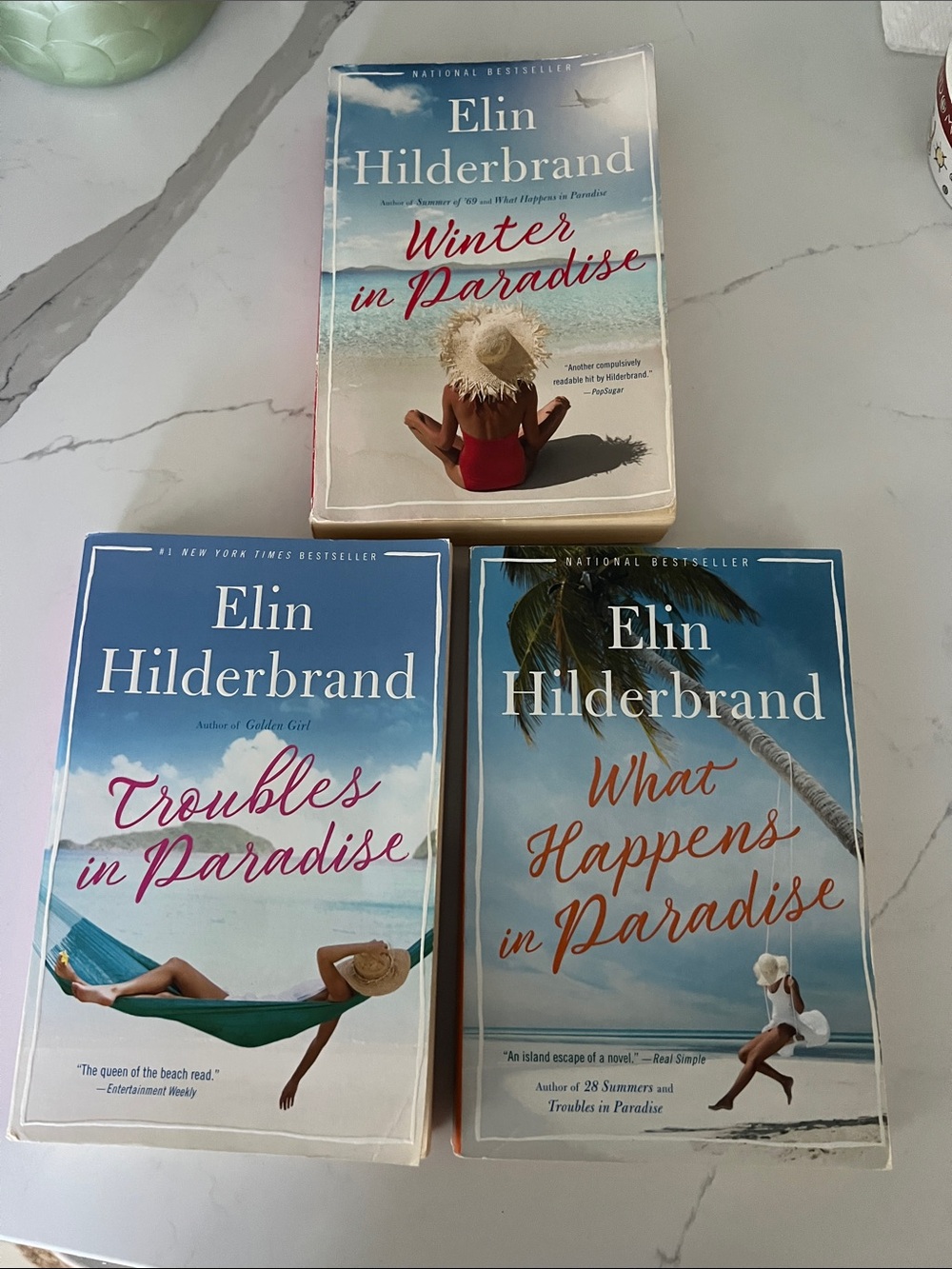 Elin Hilderbrand Set of 3 “Paradise” Series